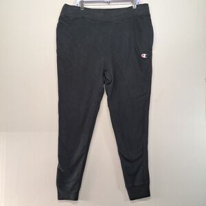Champion Reverse Weave Sweatpants Mens 2XL Black Joggers Heavyweight Fleece